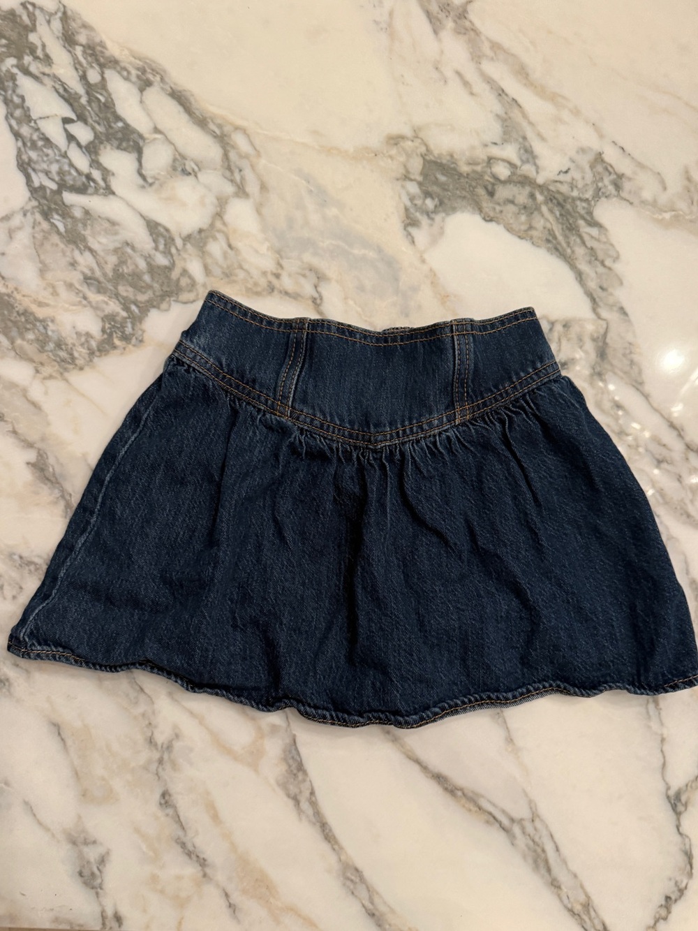 abercrombie kids Blue Denim Elastic Waistband Shorts